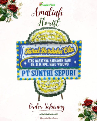 Papan Bunga Duka di Argapura