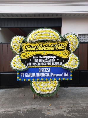 Papan Bunga Duka di Argapura