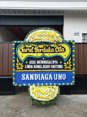 Papan Bunga Duka di Argapura