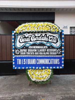 Papan Bunga Duka di Argapura